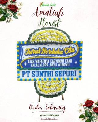 Papan Bunga Duka di Gorom Timur
